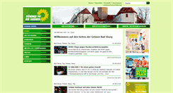 Desktop Screenshot of gruene-bad-iburg.de